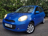 2012 Nissan Micra 1.2 12V Acenta CVT Euro 5 5dr HATCHBACK Petrol Automatic