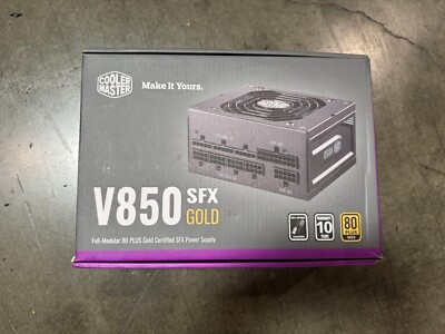 Cooler Master V850 SFX Gold Full Modular, 850W, 80+ Gold ATX Bracket Quiet FAN