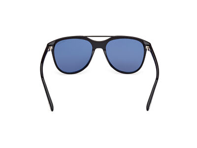 Pre-owned Tom Ford Sunglasses Ft1098 Damian-02 01v Black Blue Man