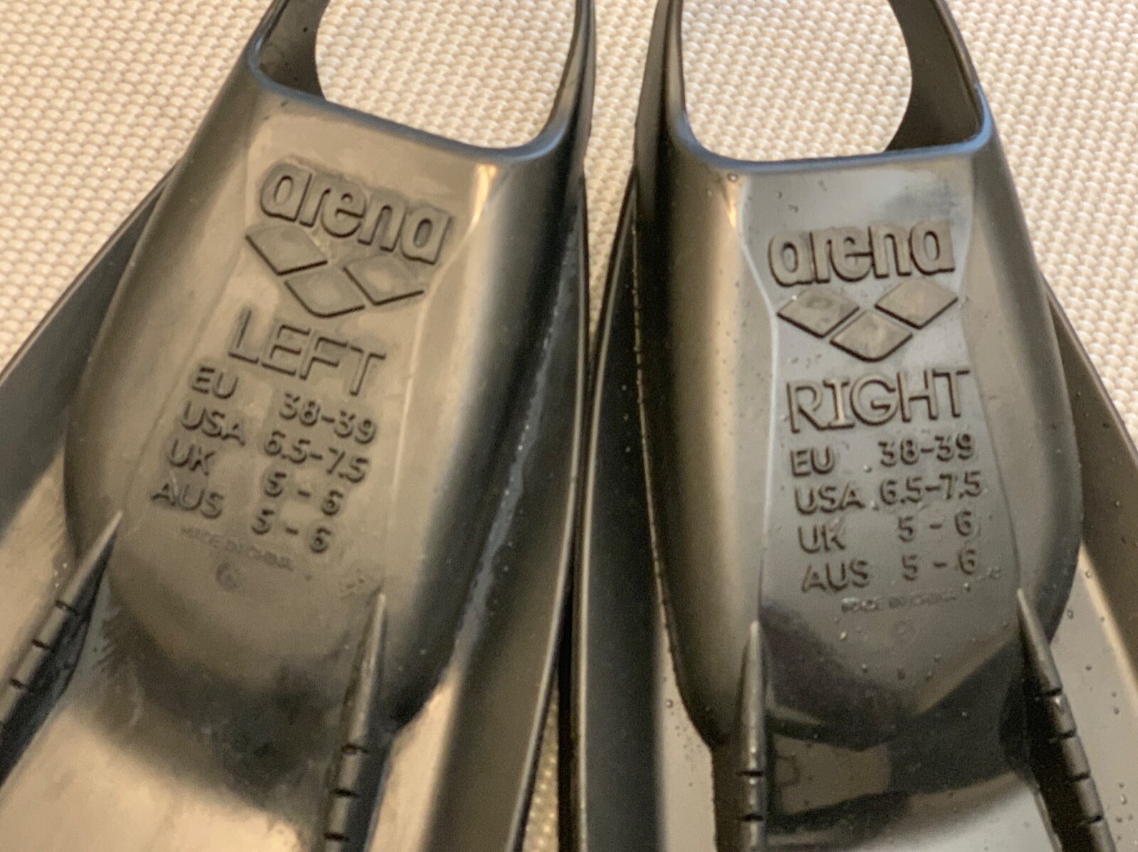 Arena PowerFin Pro - Size 6.5 - 7.5 US