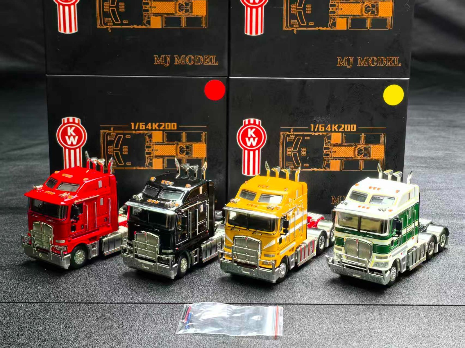 MJ model 1:64 Kenworth K200 Alloy Truck Collectible Model | eBay