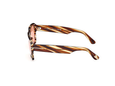 Pre-owned Tom Ford Sunglasses Ft1153 Redford 55e Havana Brown Man