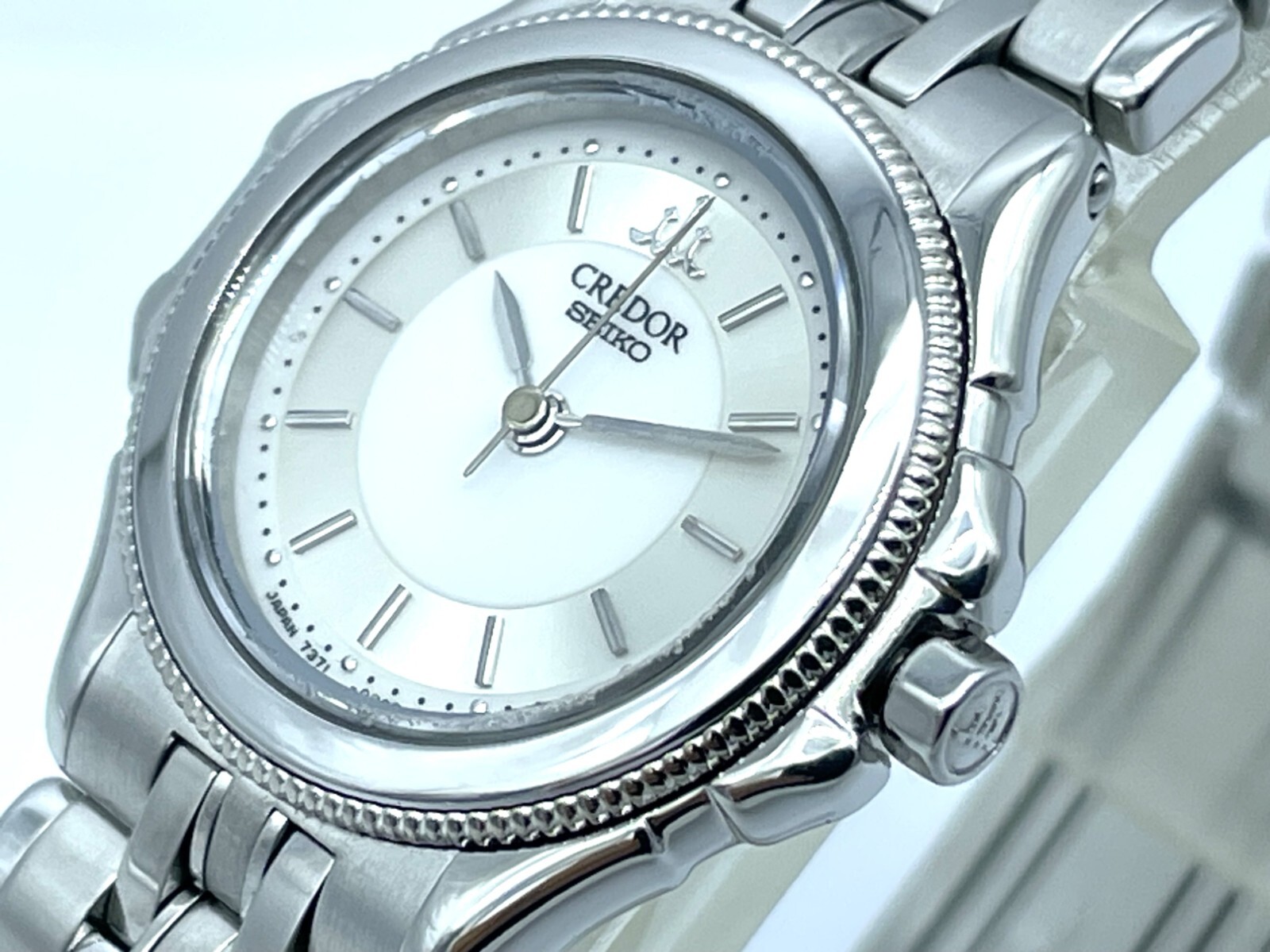 V*N様 Seiko credor quartz 7371 - 0010 楽天市場】【SEIKO】セイコー クレドール 腕時計 クオーツ SS