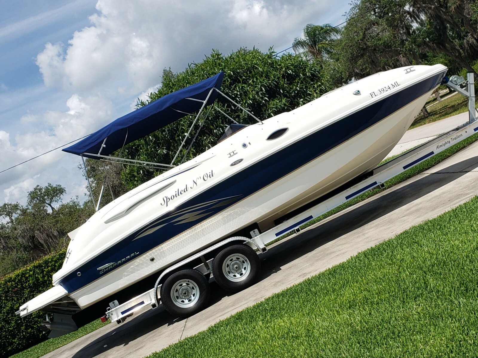 2004 Chaparral 254 Sunesta "NO RESERVE AUCTION" sea ray MONTEREY hurricane