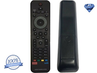 New Replace Remote Control for Philips Home Theater System HTS3544 HTS3264D/37B 