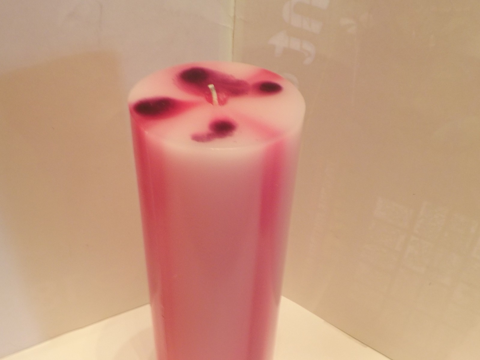 Christmas cranberry candle 3