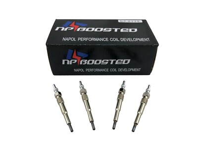 4 Pcs Glow Plugs for MK4 MK5 Jetta Golf Beetle TDI BEW BRM 1.9L Plug N10591608