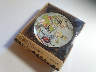 NEW CARSON '' Life: What A Journey'' by diane duda scrapbook memories, mini plate 