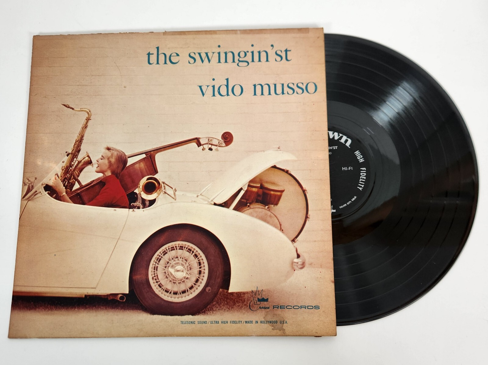 Vido Musso The Swingin'st LP 1956 Crown CLP 5007 Jazz