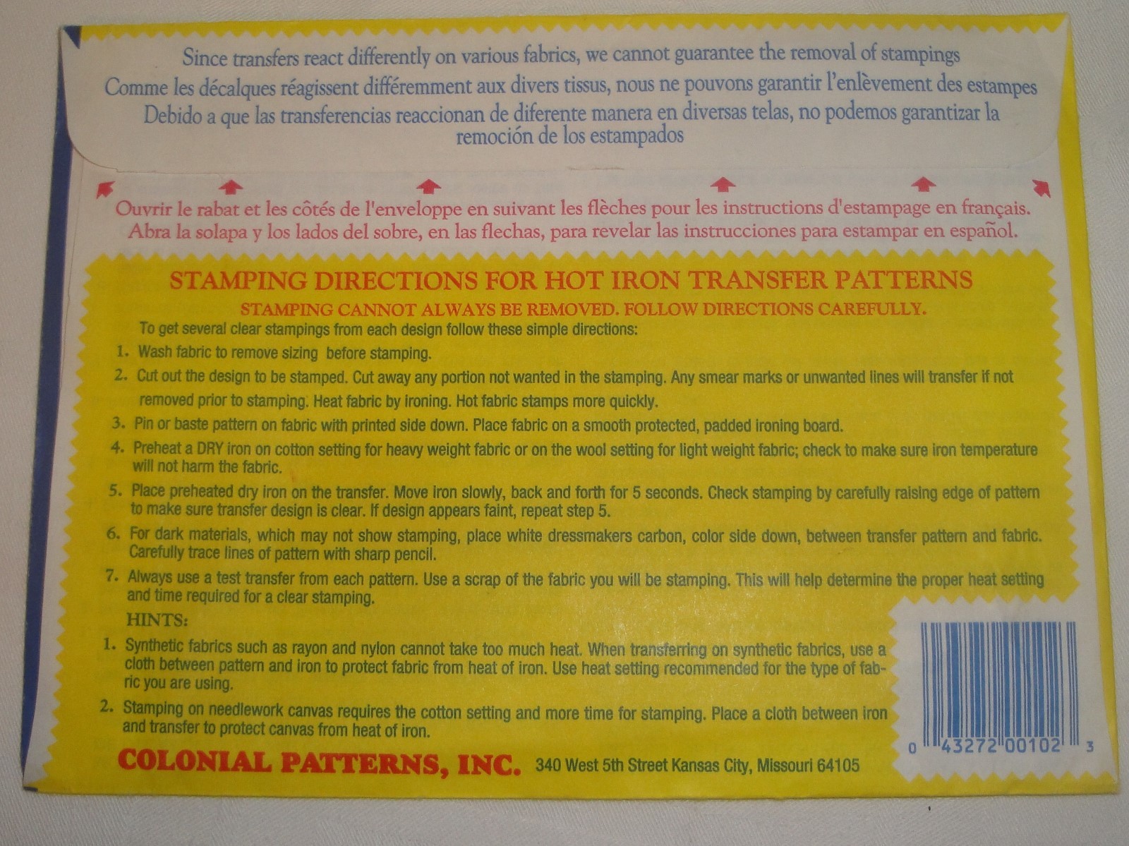 Aunt Martha's Embroidery Transfer Pattern 3930 Colonial Girl Puppy Days of Week