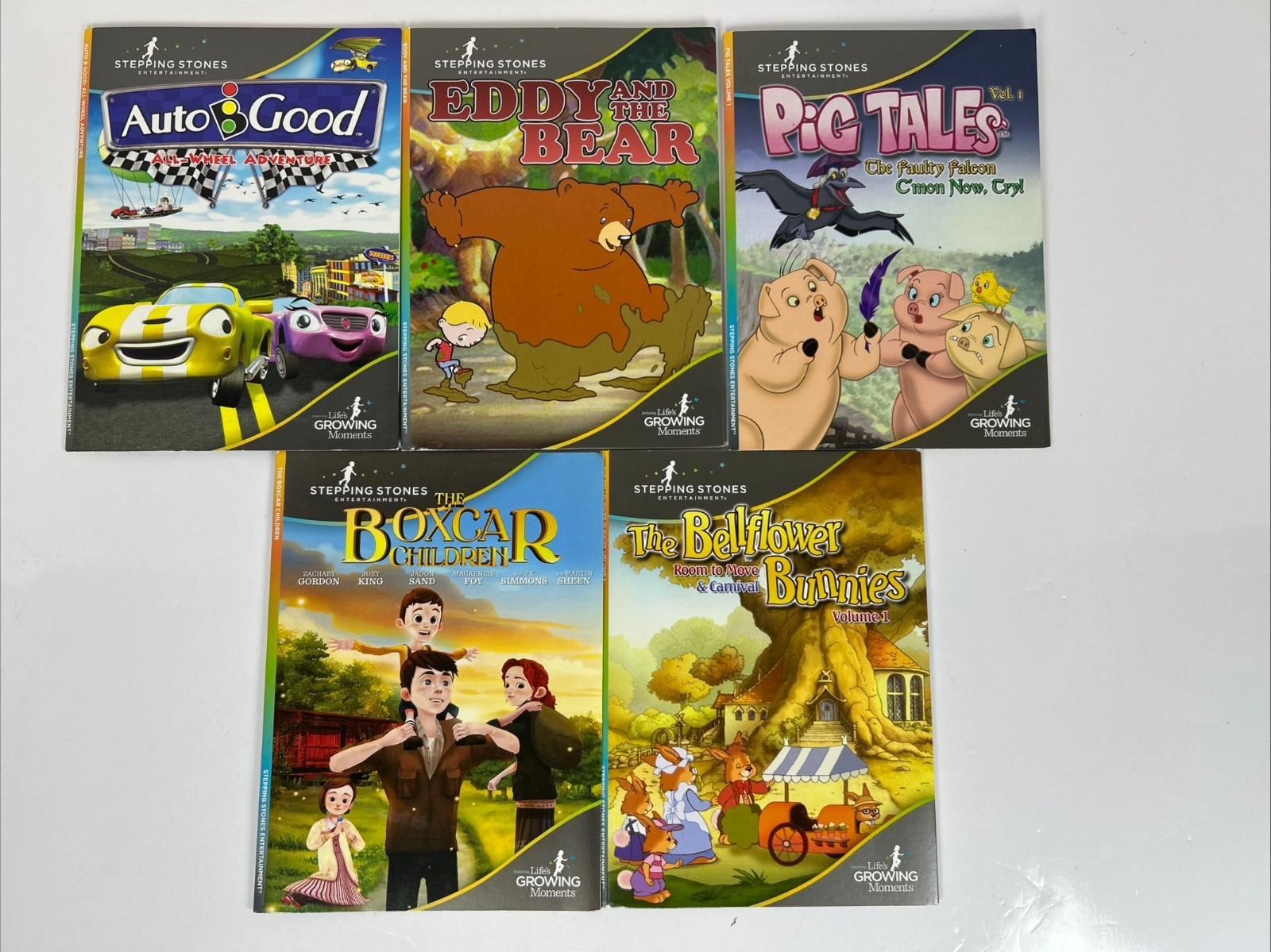 Stepping Stones Entertainment DVDs Kids Animated “Life's