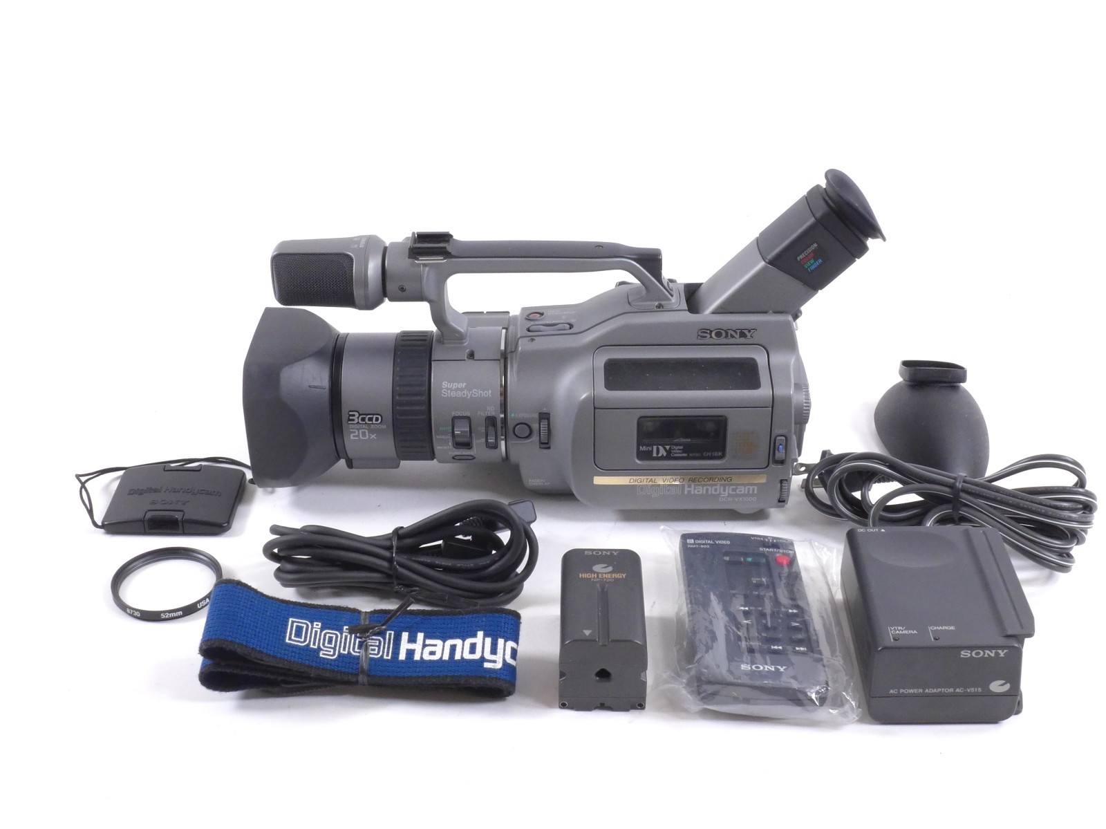 SONY Digital Handycam 3CCD　DCR-VX1000 Sony DCR-VX1000 Handycam Digital Video Camera 3CCD Charge