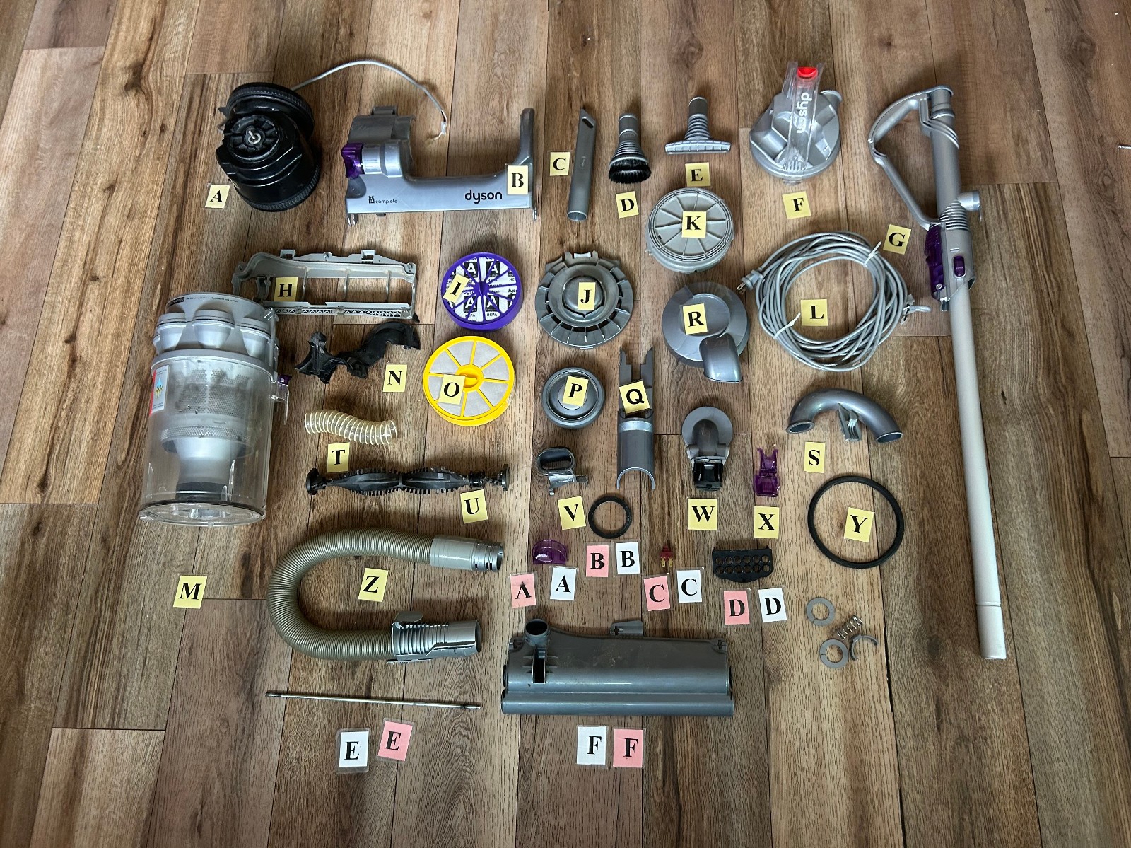 Replacement parts for Dyson DC14 Animal Upright Pet Vacuum
