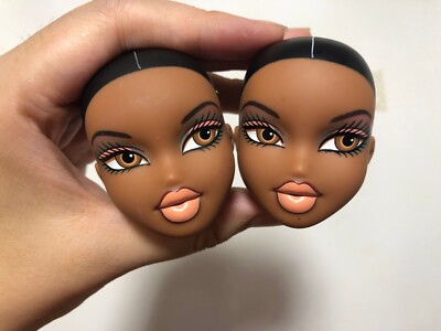 2pcs OOAK Doll Head without Hair Defect