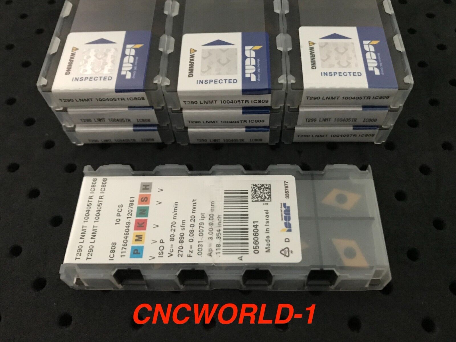 10 Pcs Iscar T290 LNMT 100405TR IC808 , 1 Box ! | eBay 10 Pcs Iscar T290 LNMT 100405TR IC808 , 1 Box ! | eBay