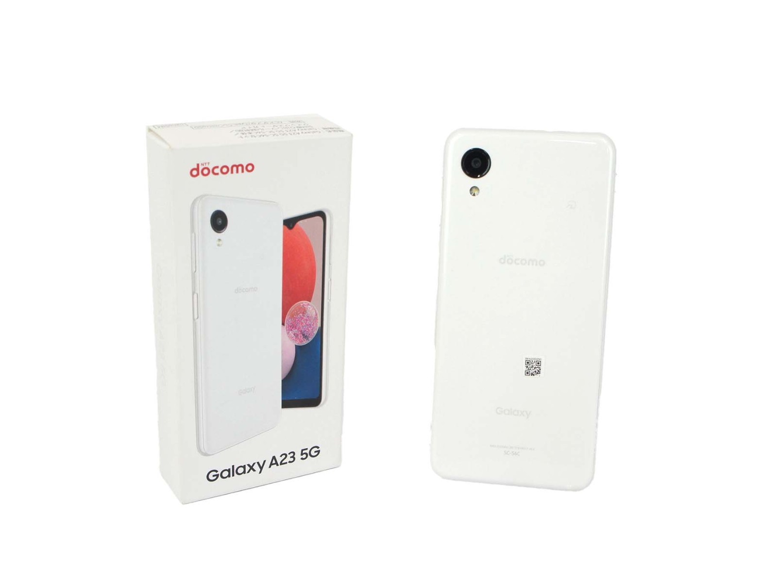 SC-56C Galaxy A23 5G ホワイト docomo SIMフリー Galaxy A23 5G SC-56C 64GB White Sim-Free Docomo Version From