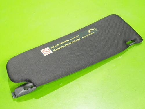 00-06 Audi TT coupe OEM driver left sun visor blocker guard black