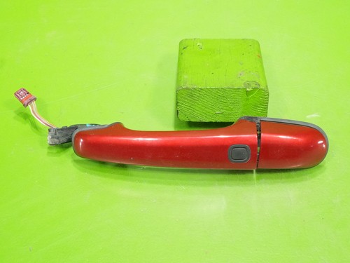 09-15 Jaguar XF XFR OE passenger right exterior door handle Italian Racing Red