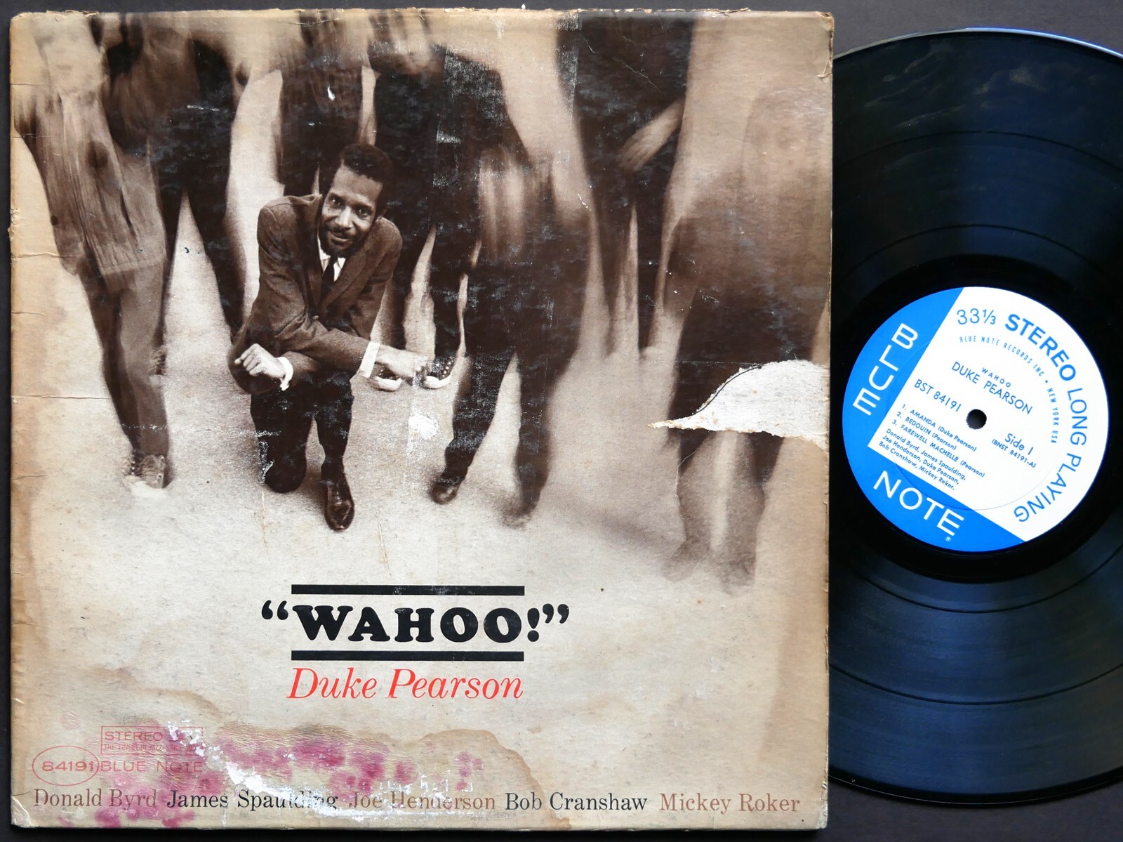 ★ＵＳ盤青黒♪★『ＷＡＨＯＯ！』デューク・ビアソン ☆US盤青黒♪☆『WAHOO！』デューク・ビアソン DUKE
