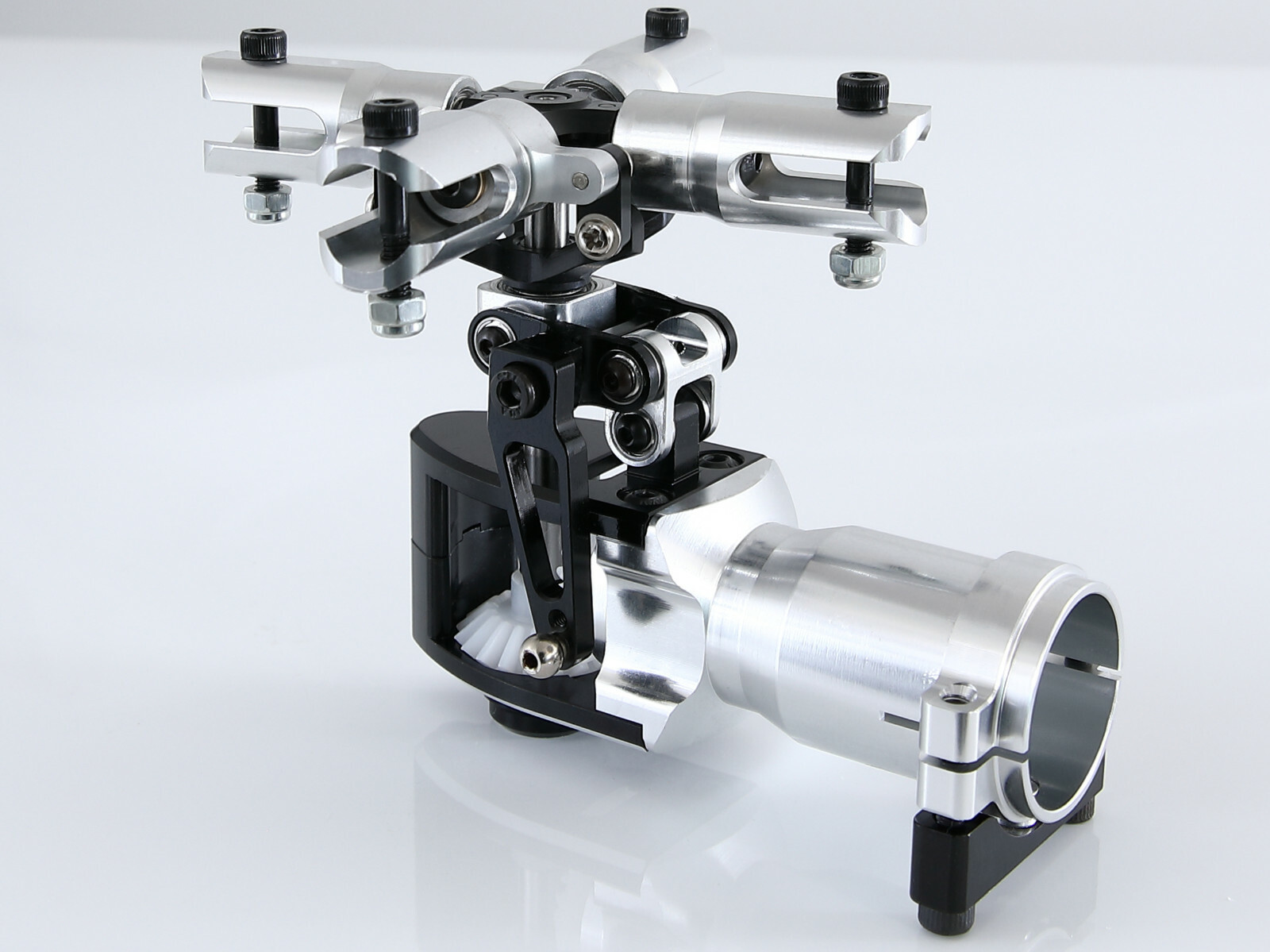 ToRa　ミッチェル　クリオ 600 RC Helicopter 4 Blade Metal Tail Rotor Assembly 2 Push