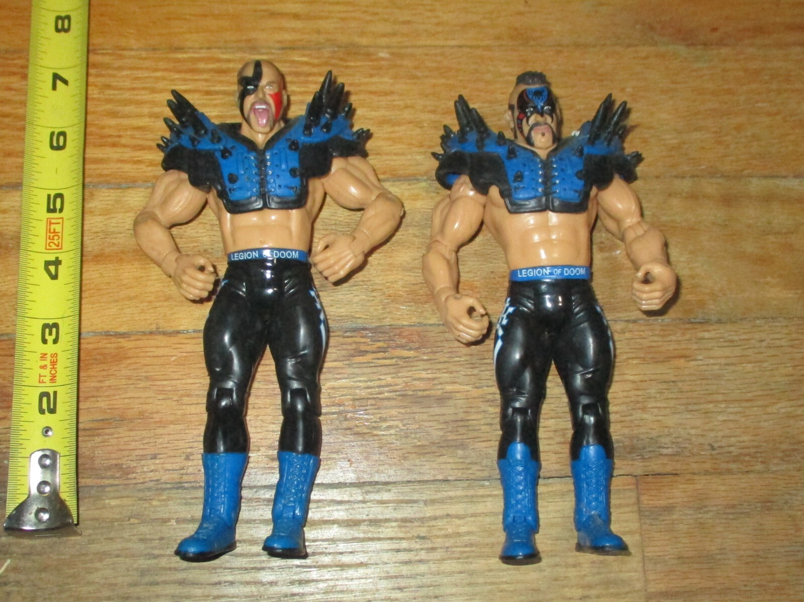 WWF WWE Jakks Classic Legion Doom Road Warriors Wrestling
