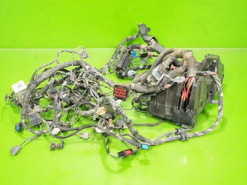 13 Jaguar XF XFR OEM under hood engine bay wiring wire harness fuse relay box