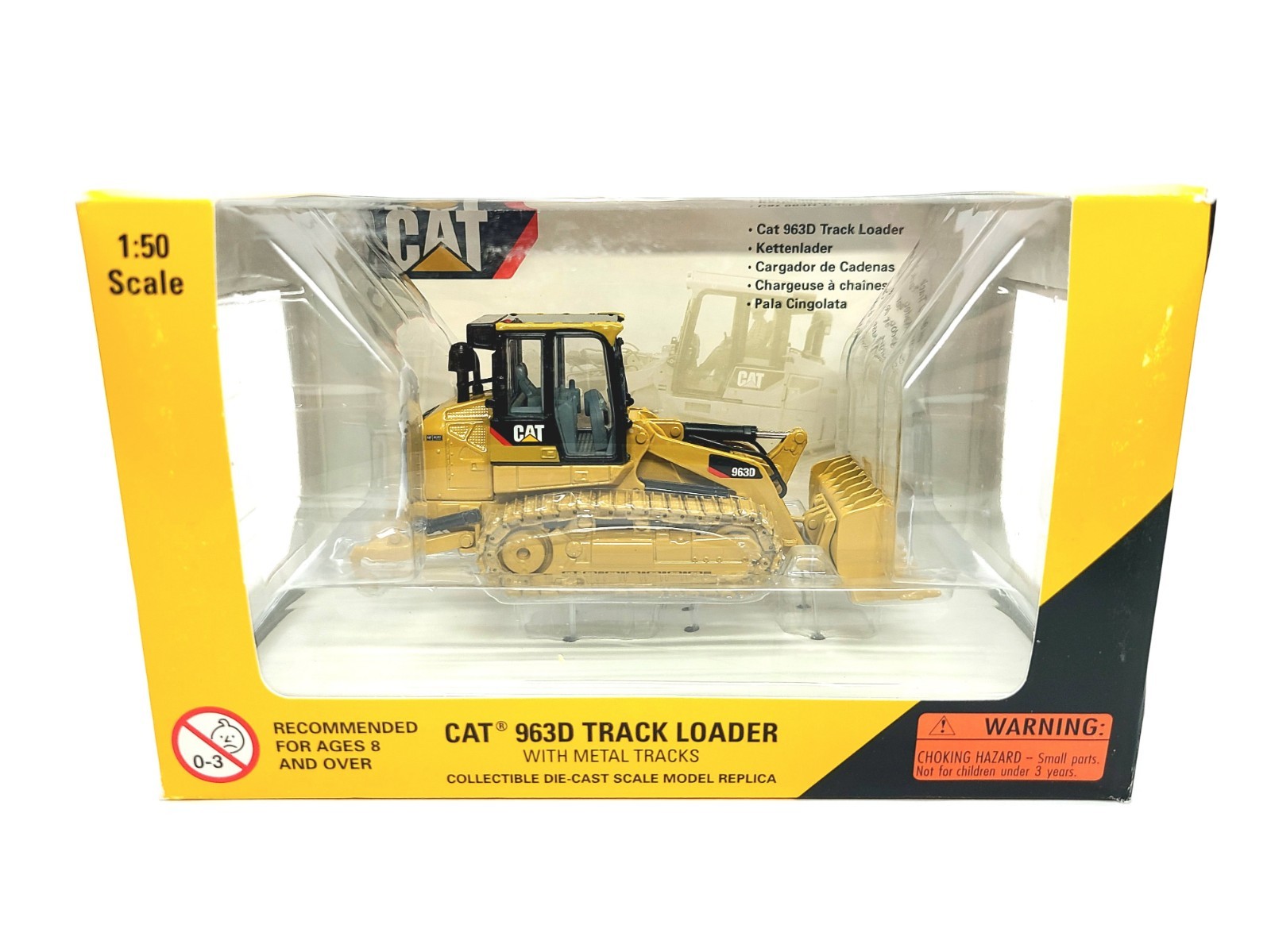 【模型】　CAT NORSCOT 6点セット Caterpillar Cat 963D Track Loader Ripper - Norscot 1:50