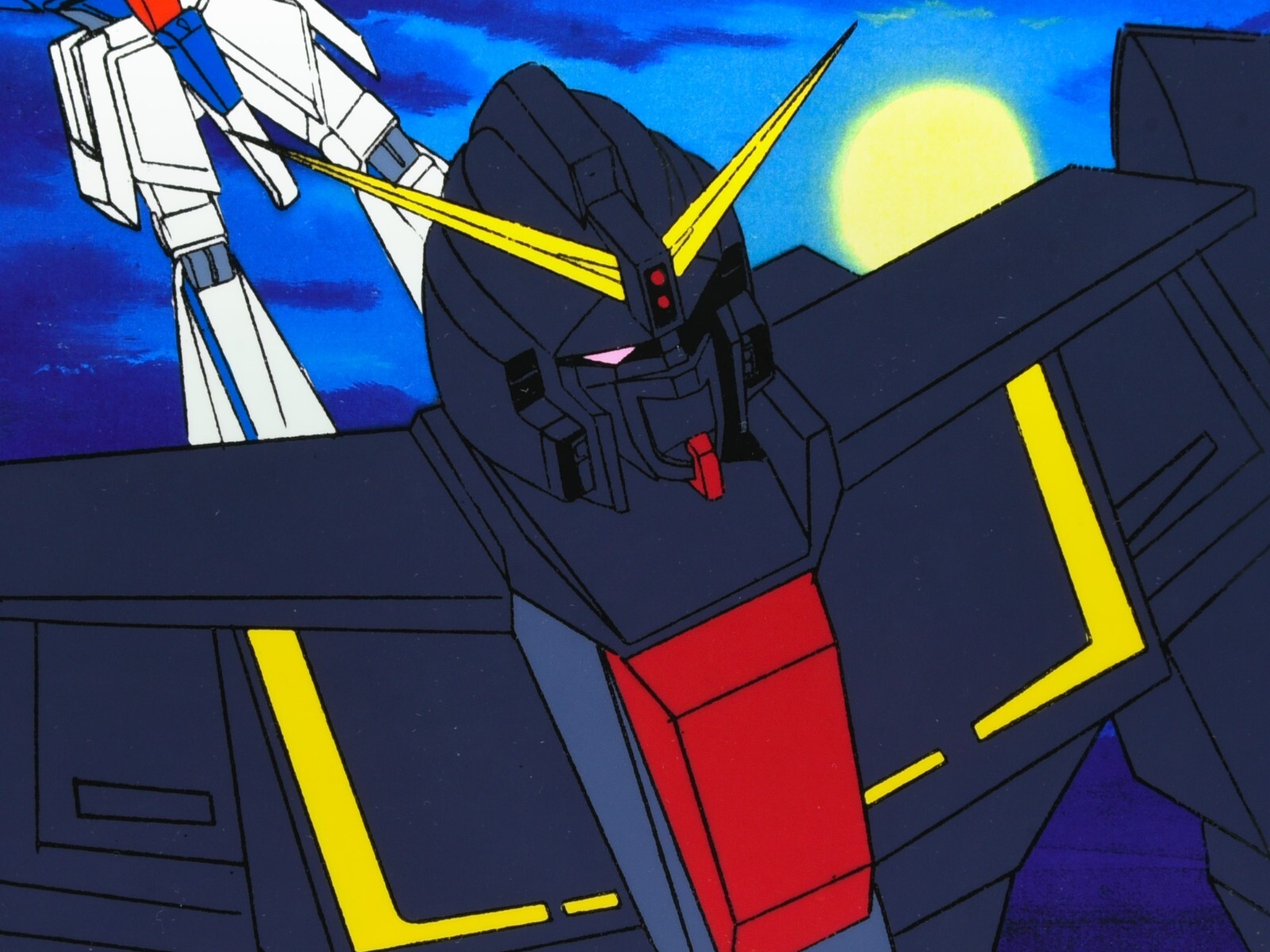 【非売品】 機動戦士ガンダム　セル画風　ANIME FILM Z Gundam Anime Cel Original Production Painting Animation E