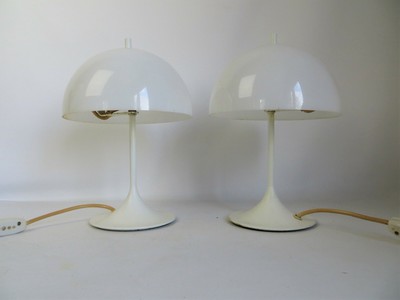 atomic age lamp ~ mid century light ~ mushroom light ~ desk lamp ~ table light ~ bedside lamp ~ brown midcentury modern lamp