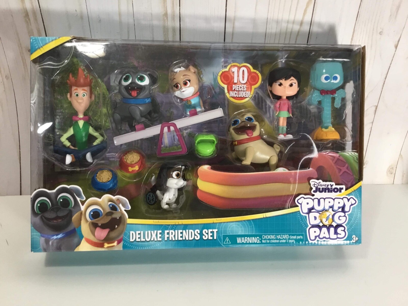 Disney Junior Puppy Dog Pals Deluxe Friends Set New in Box NIB