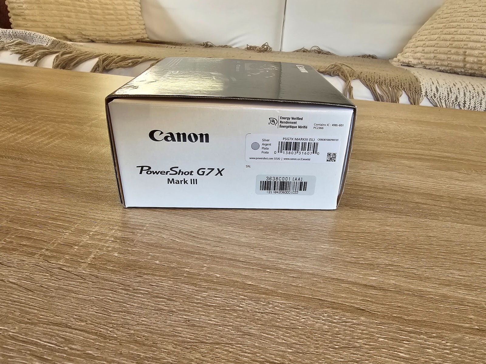 BRAND NEW ✅ Canon PowerShot G7 X Mark III Camera SILVER USA ✅ TRUSTED SELLER