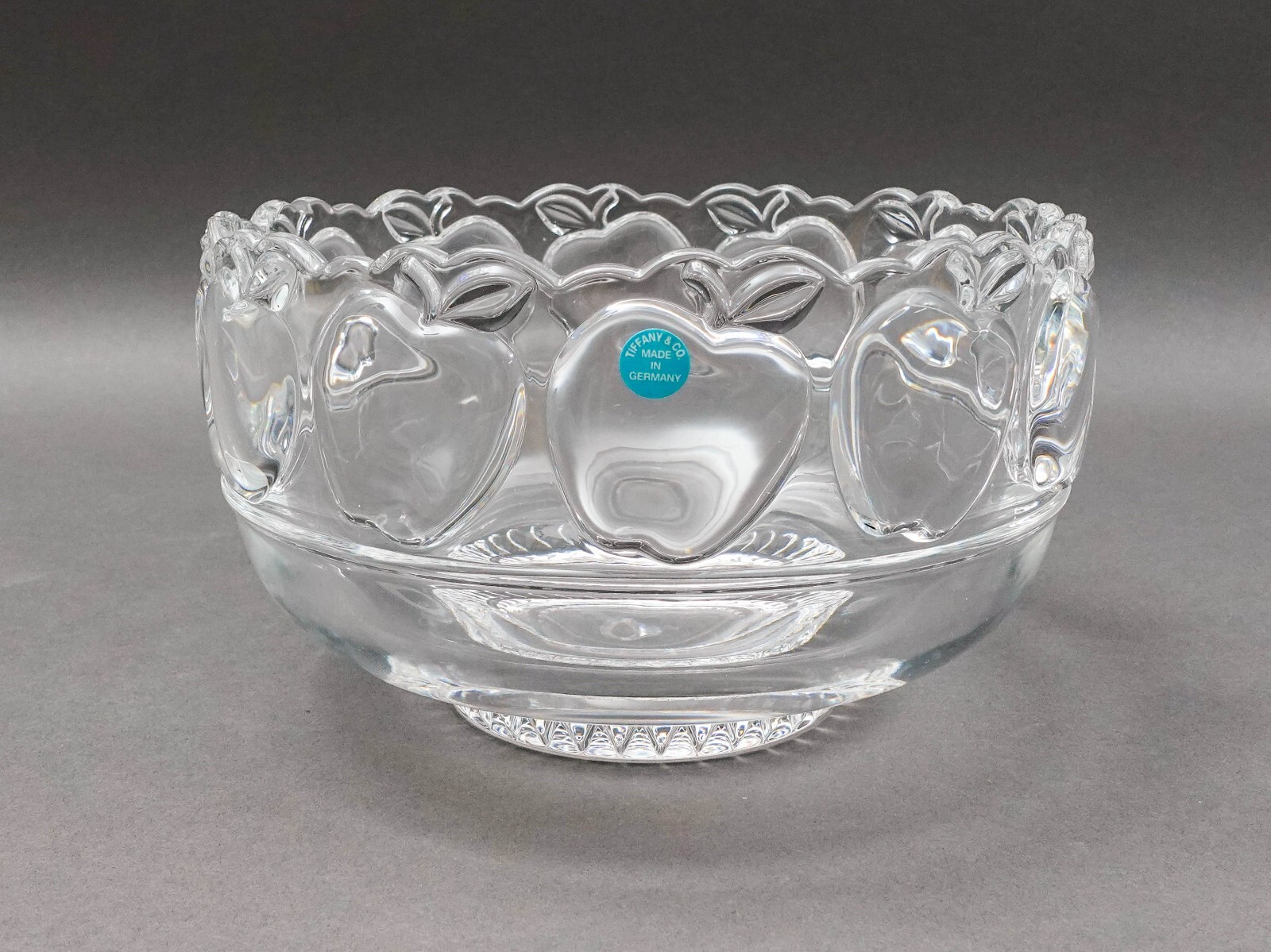 Tiffany & Co. 泡模様 ガラス皿 Tiffany & Co. 泡模様 ガラス皿