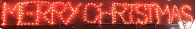 Merry Christmas Xmas Block Sign Outdoor LED Lighted Decoration Steel Wireframe