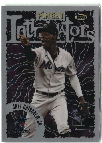 2023 Topps Finest Flashbacks - Jazz Chisholm #147