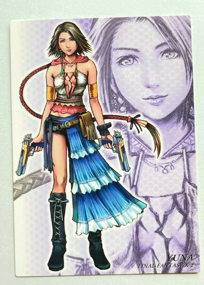 Yuna Final Fantasy X-2 Art Museum Trading Card #550 FFX-2 Yuna Final Fantasy X-2 Art Museum Trading Card #550 FFX-2