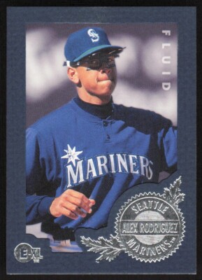 1996 E-XL Fluid E-Motion Alex Rodriguez #117 Seattle Mariners