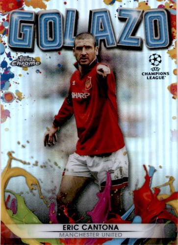 Eric Cantona 10枚限定 Gold 激レア　カード　サッカー Eric Cantona 1996-97 Merlin Premier Gold International