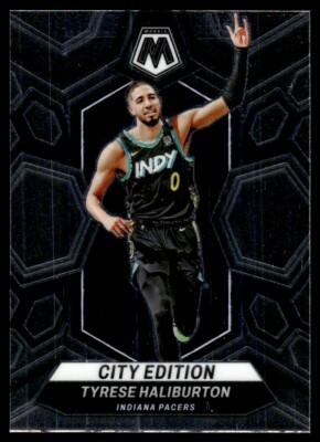 匿名Tyrese Haliburton(2025cityAway)L 2023-24 Panini NBA Mosaic City Edition Tyrese Haliburton