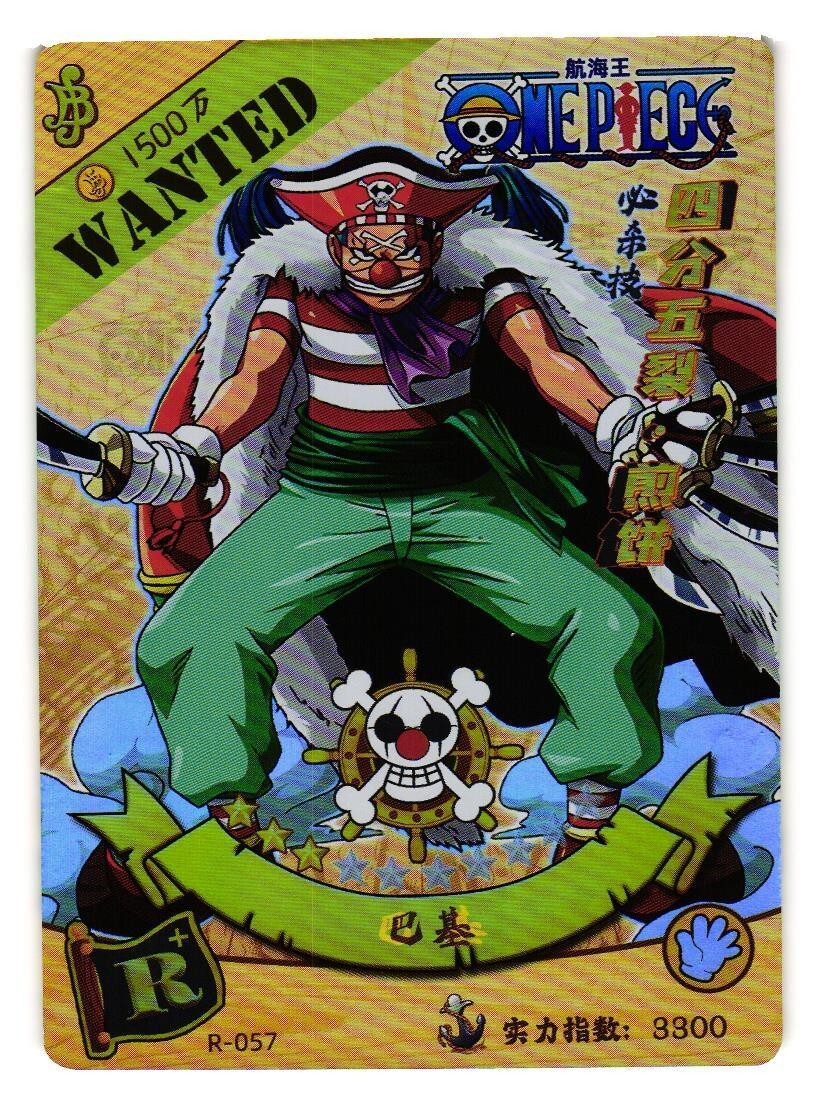Buggy the Clown R R-057 One Piece Anime TCG CCG Anime Card