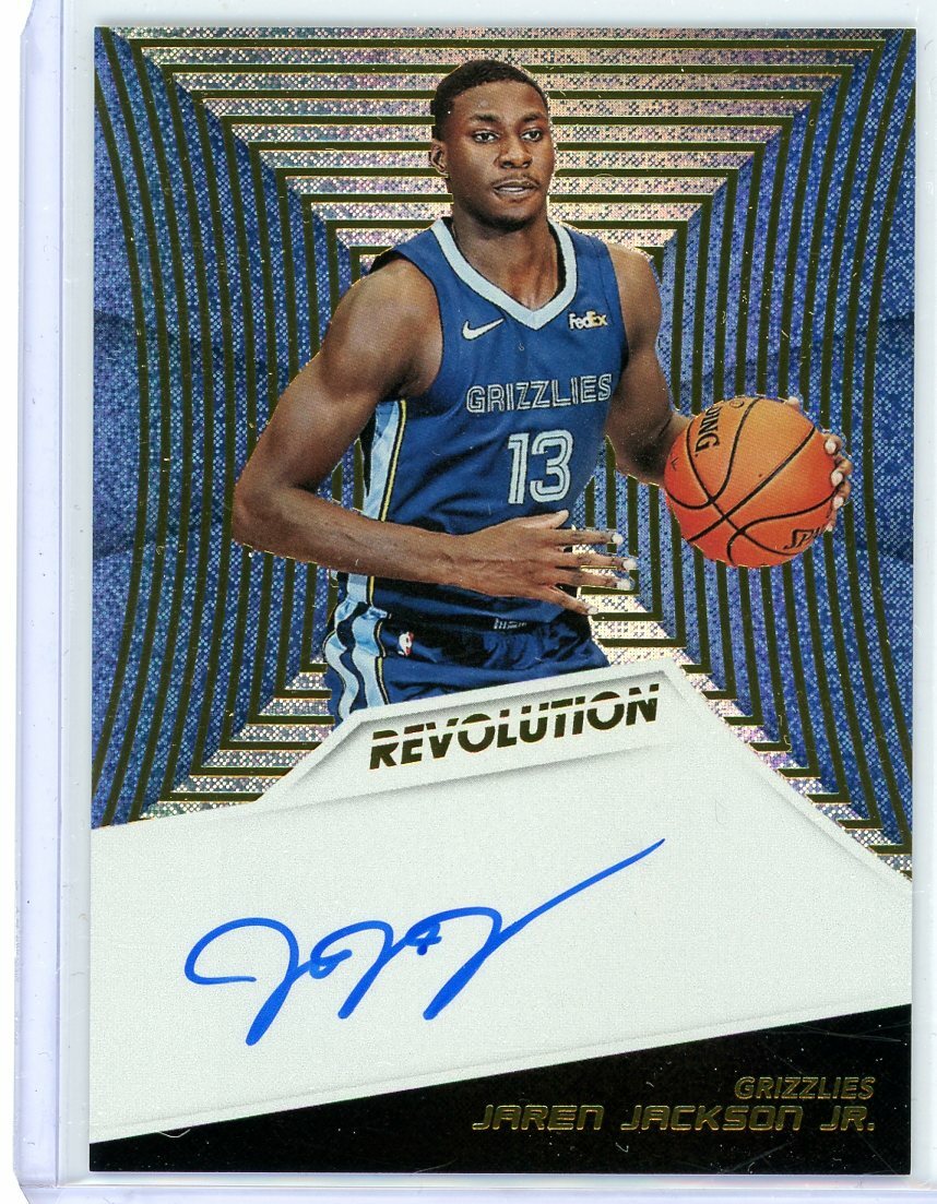 その他 Panini Prism Jaren Jackson Jr Red Choice 2018 PRIZM JAREN JACKSON JR. RWB SP RC #66 PSA 10 GEM MINT