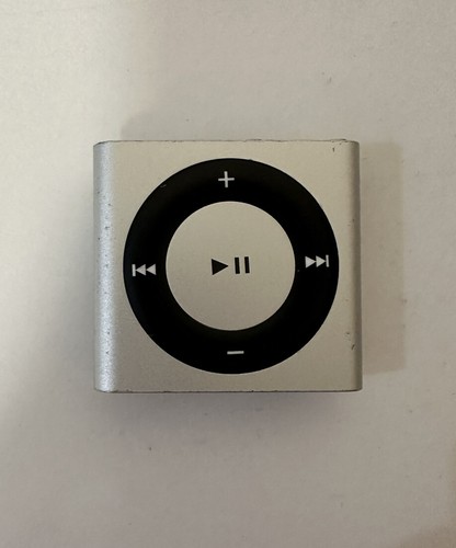 Apple iPod Shuffle 4th Generation Silver (2 GB) Works Great