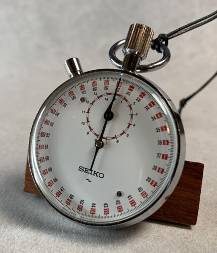 Vintage Seiko 30s Stopwatch 88-5021 Analog Watch Hand Used Vintage Seiko 30s Stopwatch 88-5021 Analog Watch Hand Used