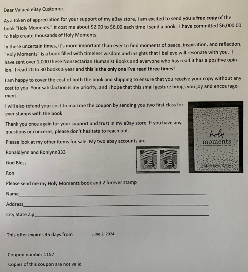 (10) USPS Forever Stamps - Postage For First Class Mail-Free shipping 😍📭👍❤🌞