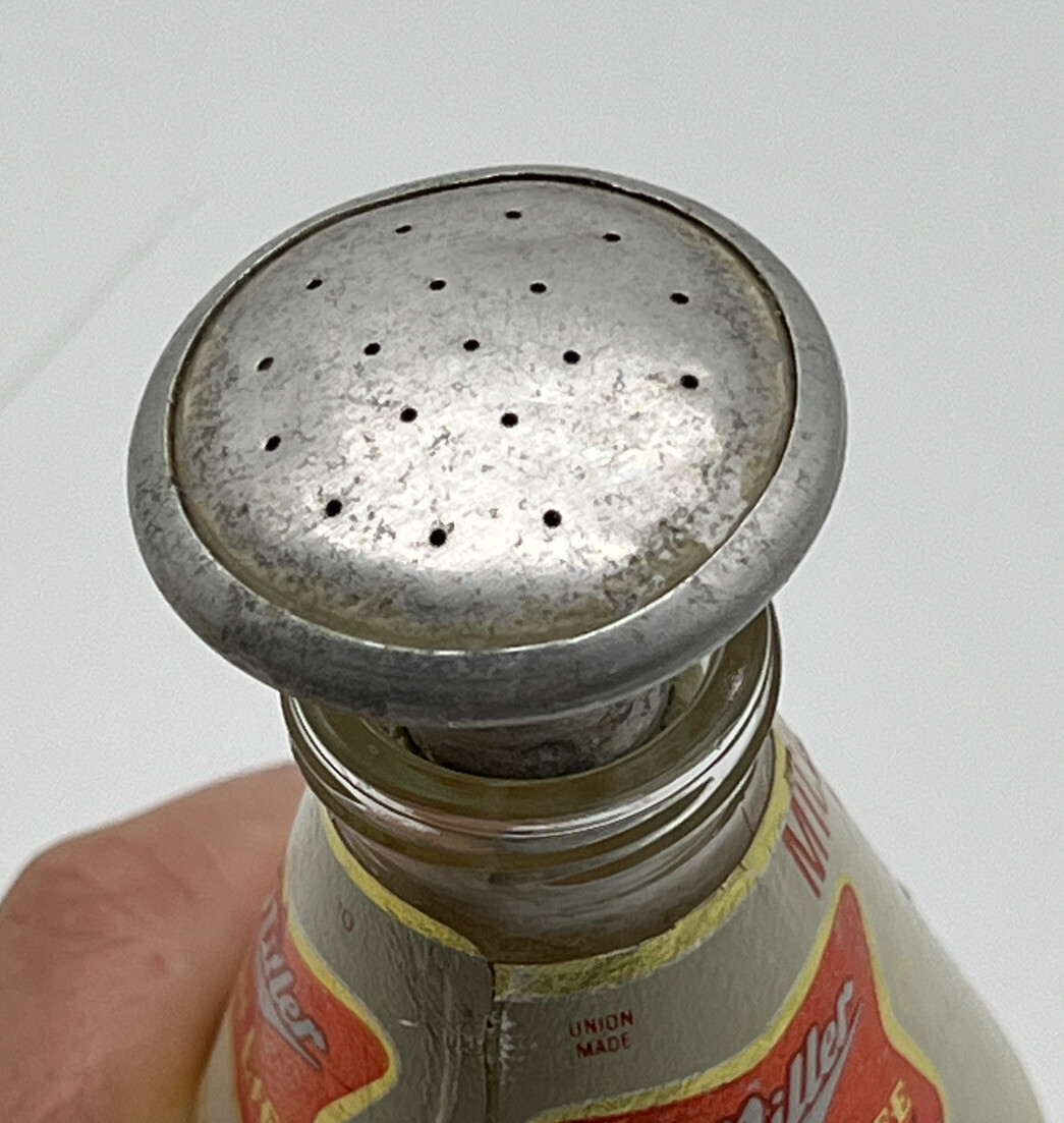 Miller High Life Bottle With Laundry Sprinkler Bottle Cap 7oz