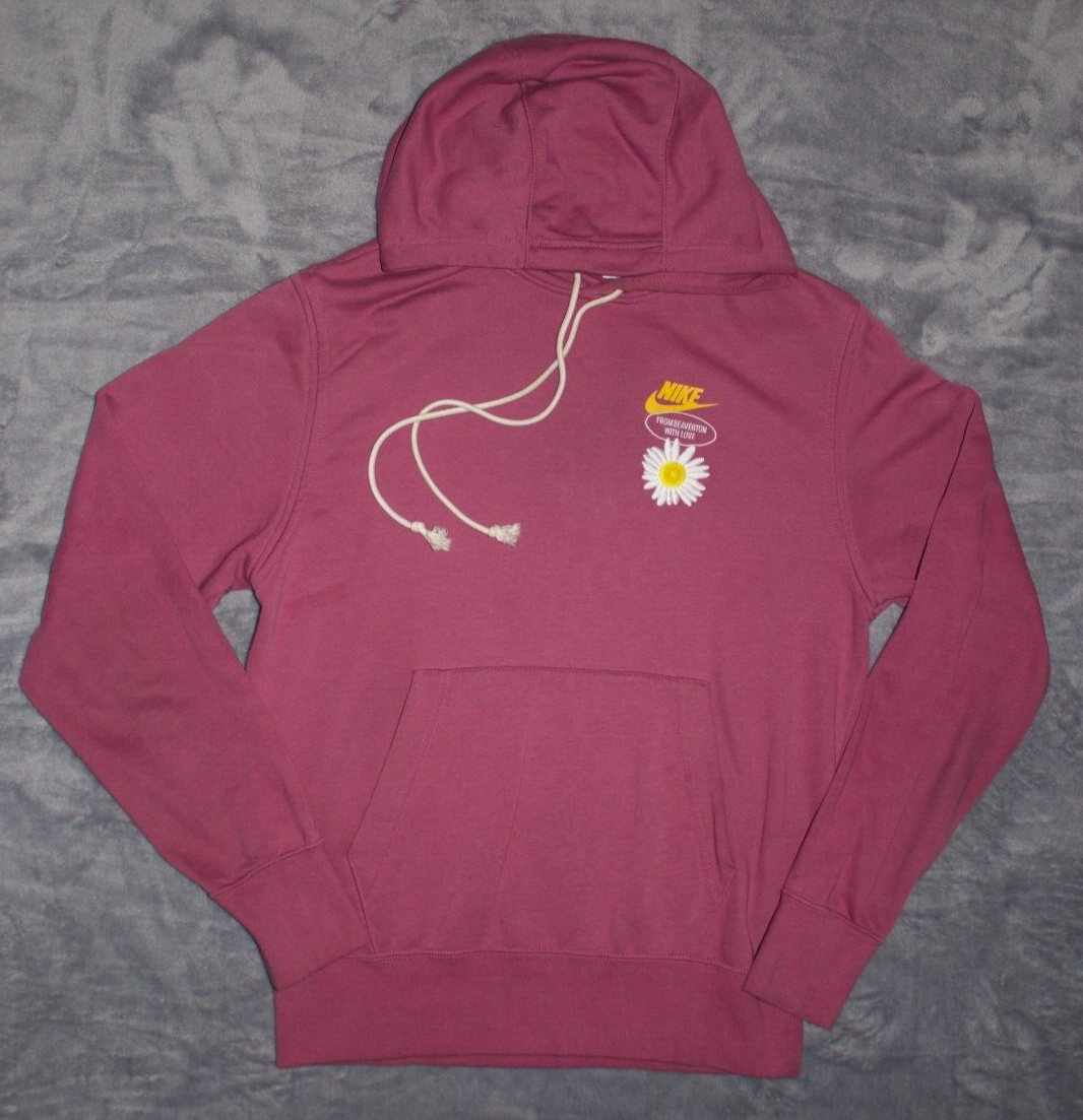 に に【NIKE】VELVET BORDER HOODIE 2815P Nike Sportswear Daisy Hoodie 'Light Bordeaux' | eBay