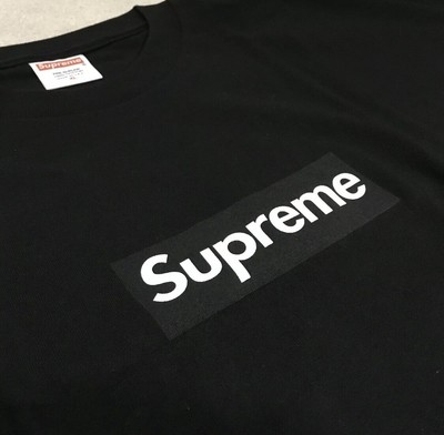 black box logo t shirt