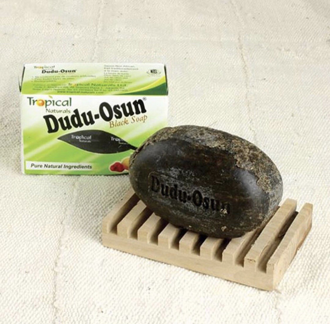 Tropical Naturals Dudu-Osun Black Soap Pure Natural Ingredients 6 bars New Box