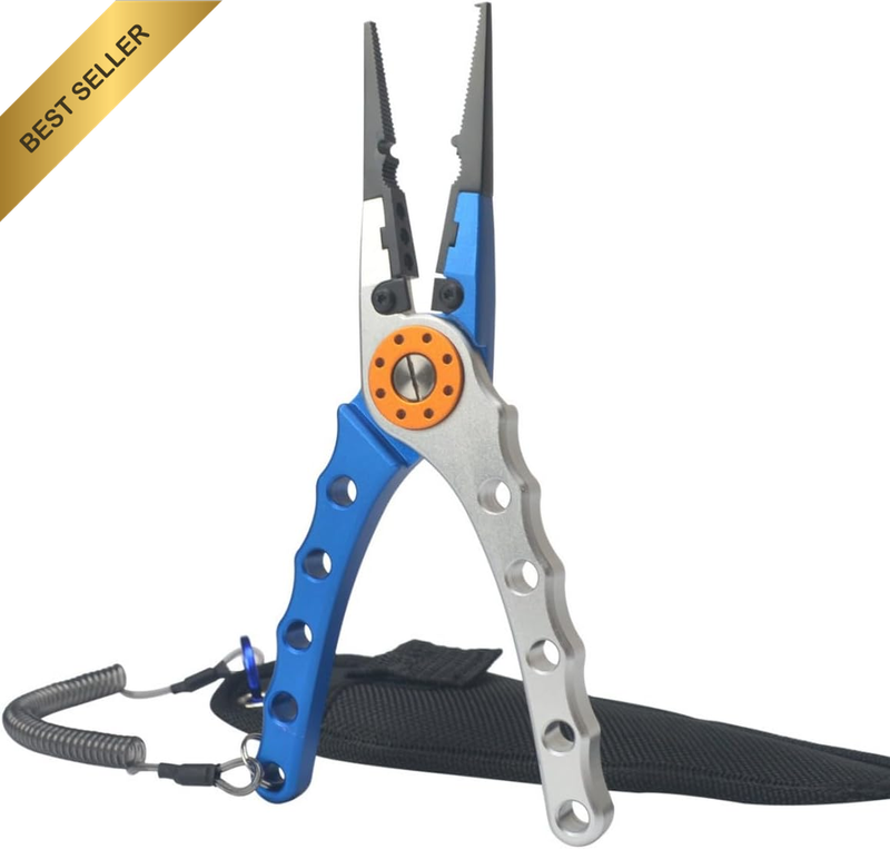 Stainless Fishing Pliers,Needle Nose Fishing Pliers,Braided Fishing Line Cutting