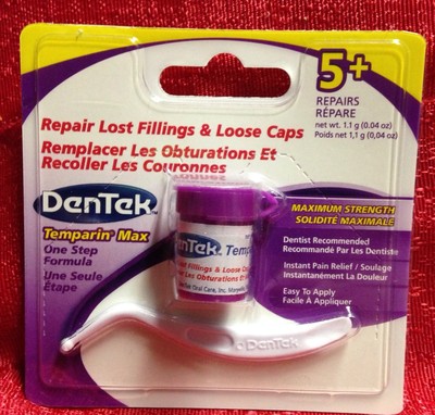 Dentek Temparin Max Lost Tooth Filling Loose Cap Repair Best Offer Buy Multiple