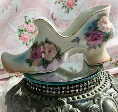 Antique RS Porcelain MARIE ANTOINETTE Style SHOE 7